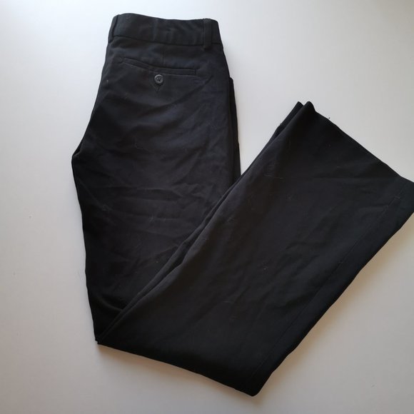 Jessica Simpson Women Wide Leg Black Trousers  - Size 0 - Picture 3 of 3